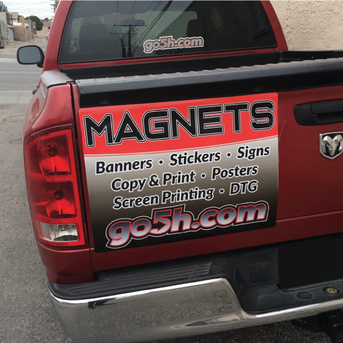 VEHICLE MAGNETS - 5H Banners Stickers Shirts